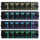 LGX Fiber Adapter Panel; 6 SC Simplex Adapters/Ports