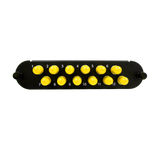 Corning CCH Compatible Fiber Adapter Panel; 12 ST Simplex Adapters/Ports