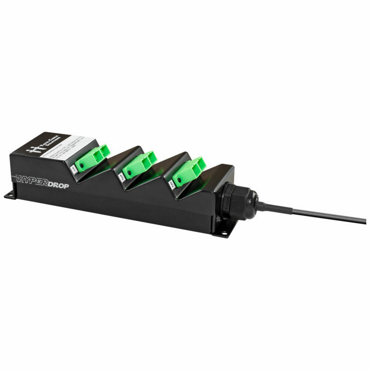 HyperDrop Pedestal Fiber Distribution Terminal Assembly, SC/APC