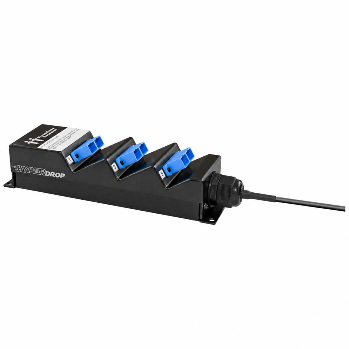 HyperDrop Pedestal Fiber Distribution Terminal Assembly, SC/UPC