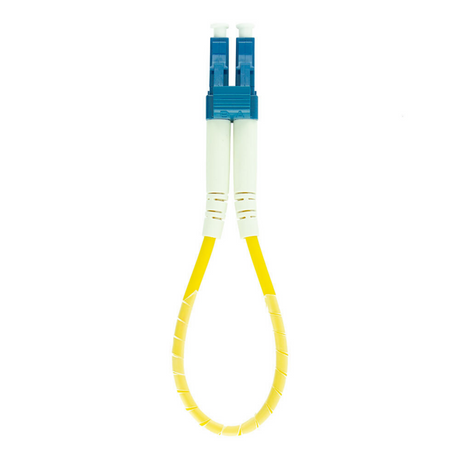 Fiber Optic Loopback Patch Cord, Single Mode