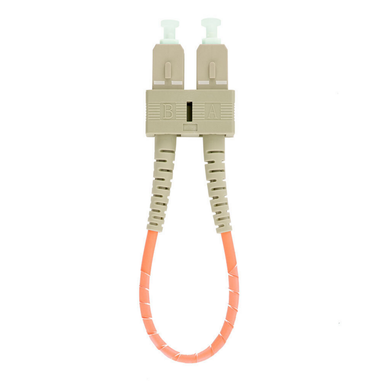 Fiber Optic Loopback Patch Cord, Multimode