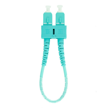 Fiber Optic Loopback Patch Cord, Multimode
