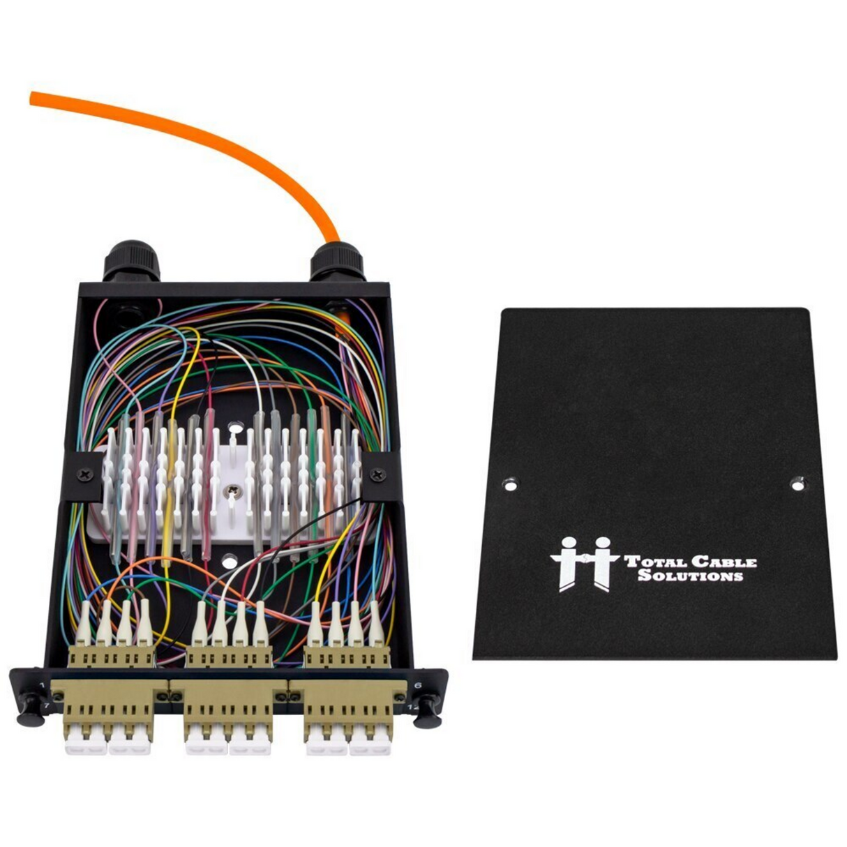 LGX Fiber Splice Cassette - OM1 with 3 Quad LC