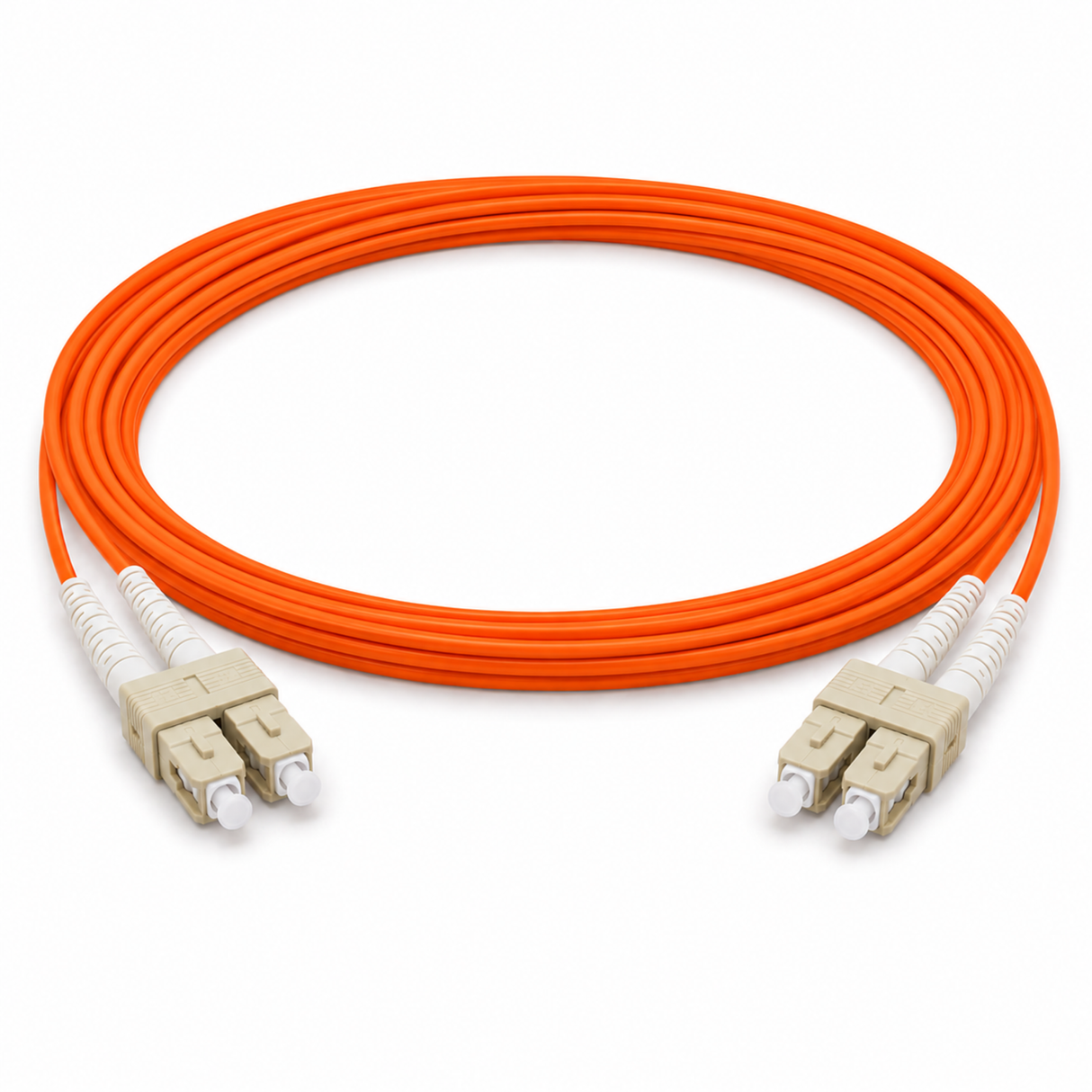 OM1 Duplex Fiber Patch Cables, SC - SC