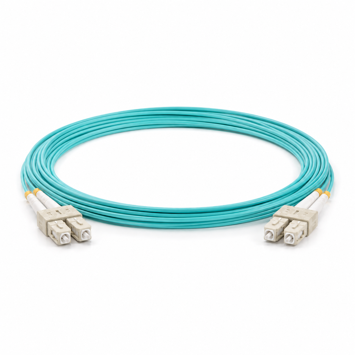 OM3 Duplex Fiber Patch Cables, SC - SC