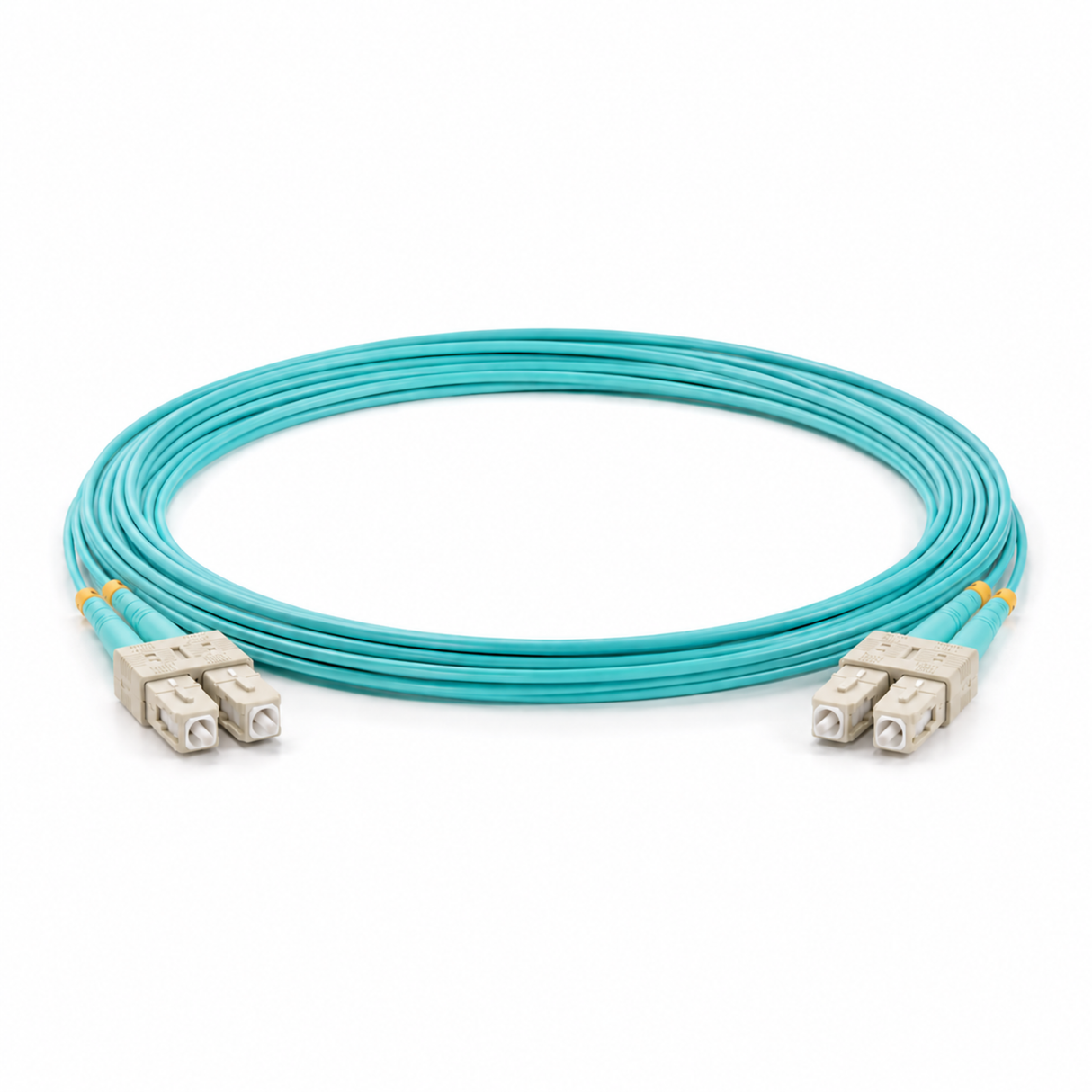 OM4 Duplex Fiber Patch Cables, SC - SC