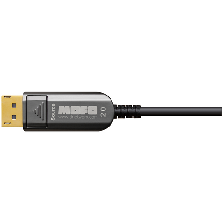 DisplayPort (40 Gbps) over Hybrid Fiber Cable