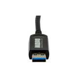 USB 3.2 Gen 2 (10G), USB 2.0, USB 1.1 over Hybrid Fiber Cable