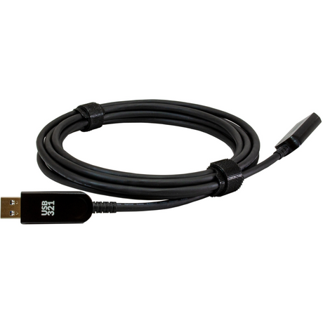 USB 3.2 Gen 2 (10G), USB 2.0, USB 1.1 over Hybrid Fiber Cable