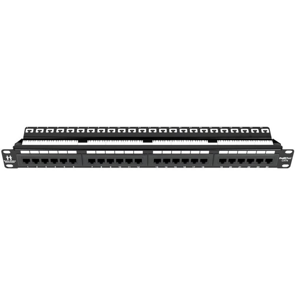 ProFIT Patch Premise 1U 24 Port 110 Punch Down Panel