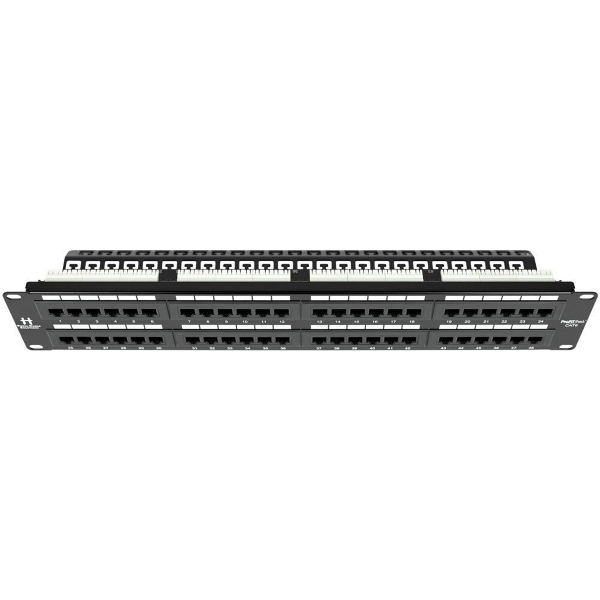 ProFIT Patch Premise 2U 48 Port 110 Punch Down Panel