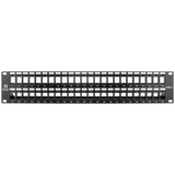 ProFIT Patch 2U 48 Port Keystone Jack Panel (Unloaded)