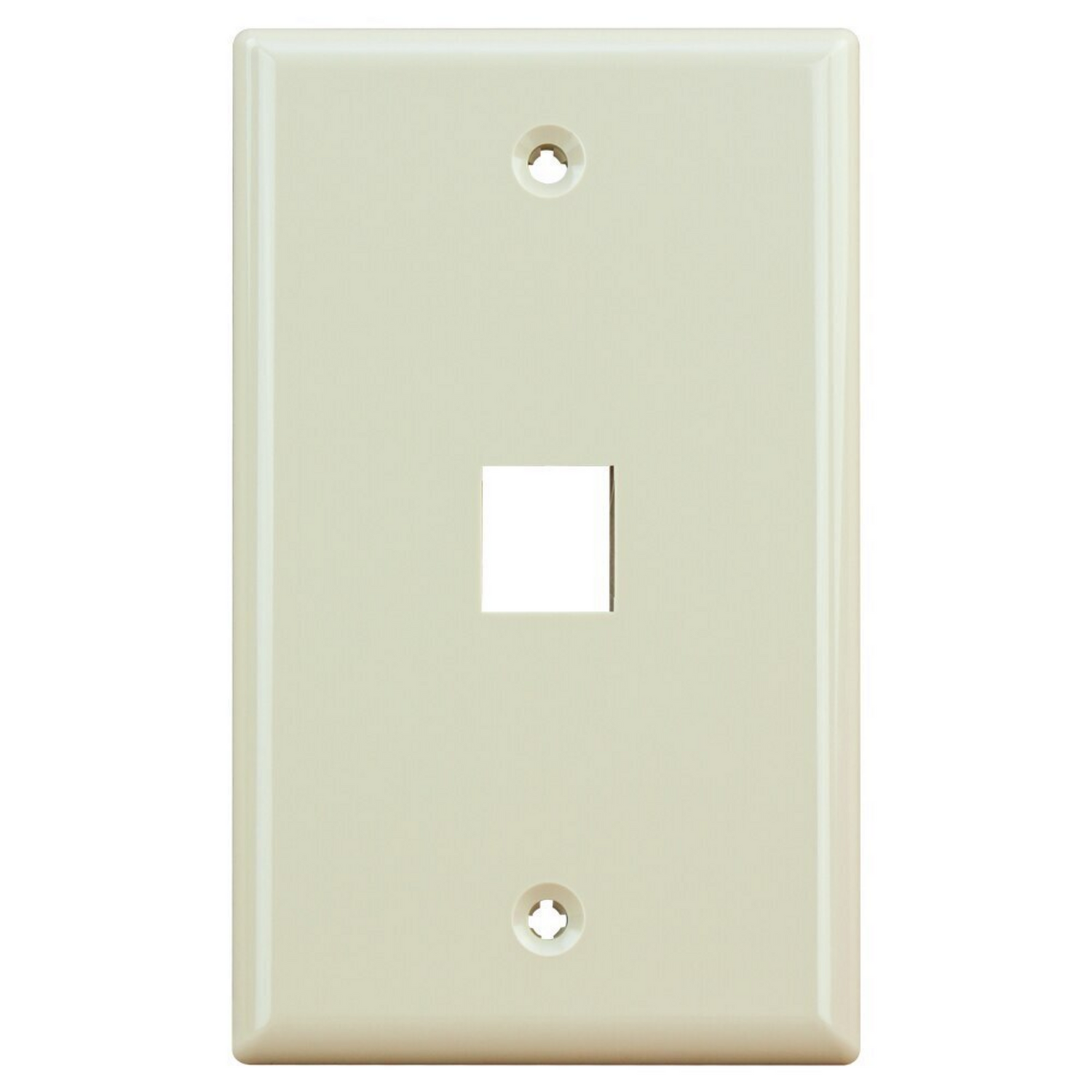 1 Port Wall Plate (Single Gang)