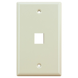 1 Port Wall Plate (Single Gang)