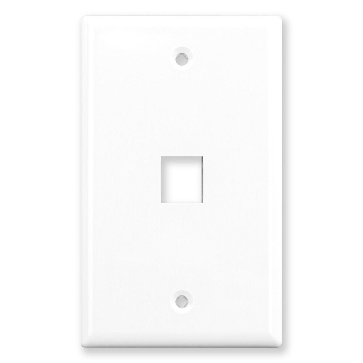 1 Port Wall Plate (Single Gang)