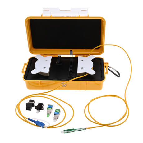 Universal OTDR Launch Box, SC/APC to SC/UPC