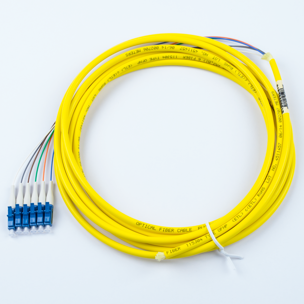 6-Fiber Pigtail, OS2