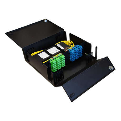 6 LGX CORE Wall Mount Fiber Patch Panel Enclosure (Unloaded)