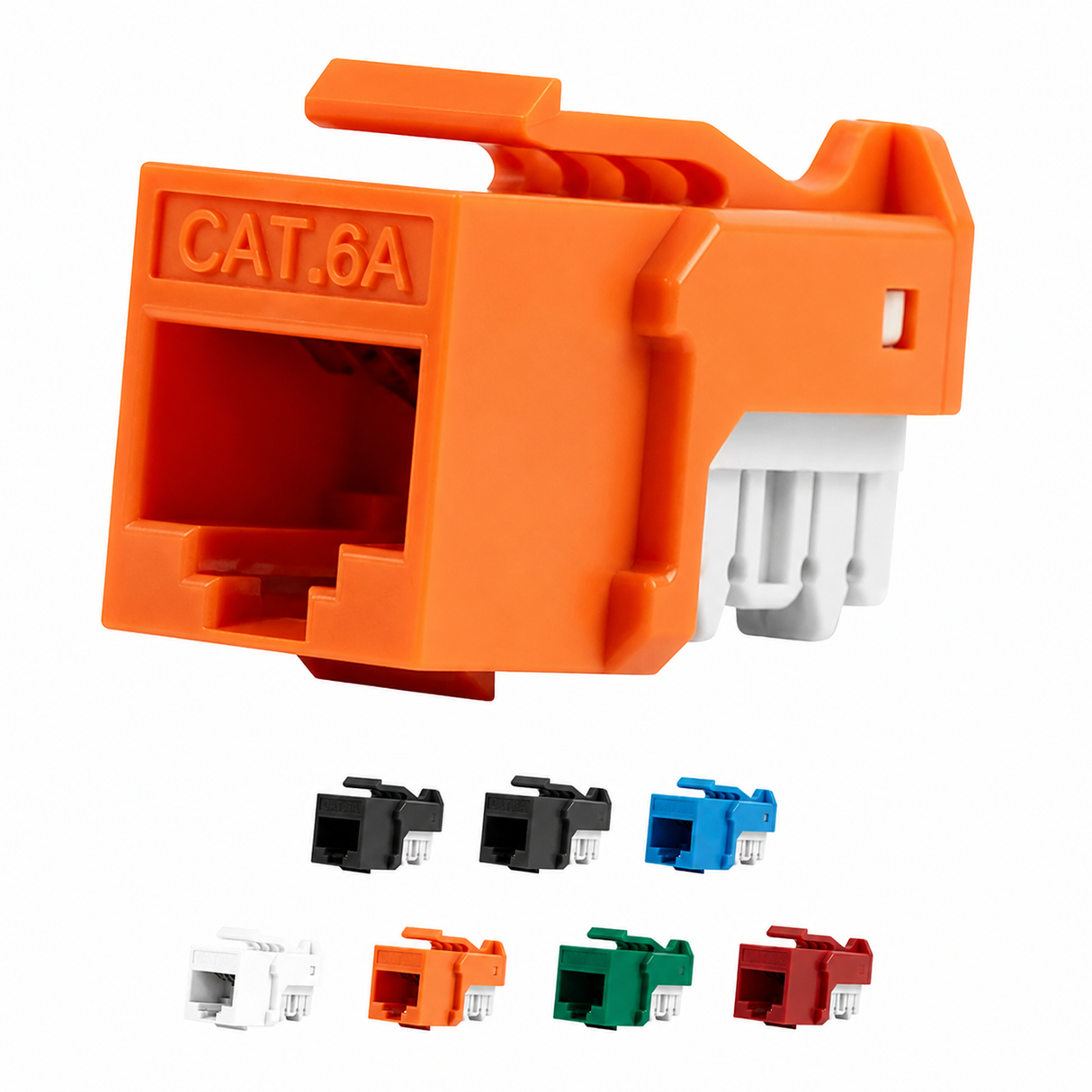 Cat 6A Keystone Jack (bag of 25)